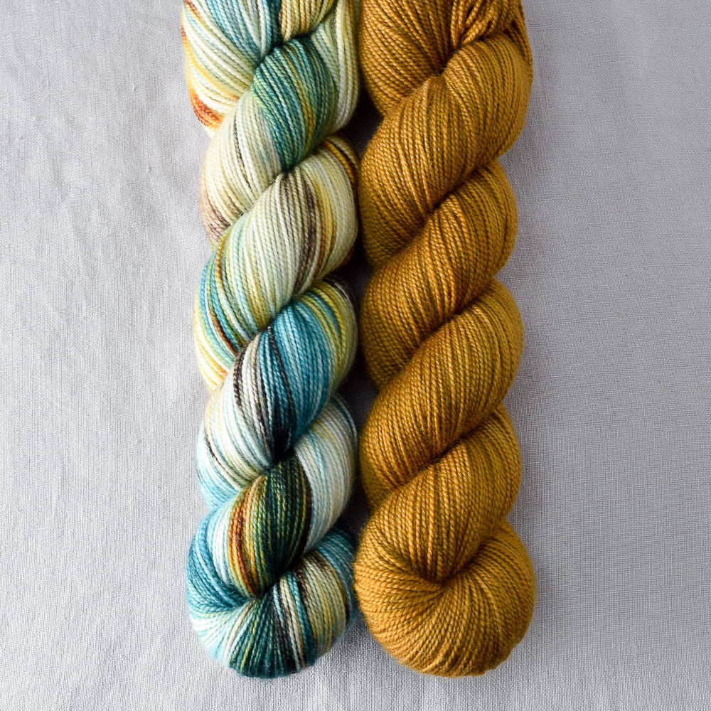 Lost Treasure, Old Gold - Miss Babs 2-Ply Duo