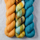 Lost Treasure, Rainforest, Turmeric - Miss Babs Yummy 2-Ply Trio