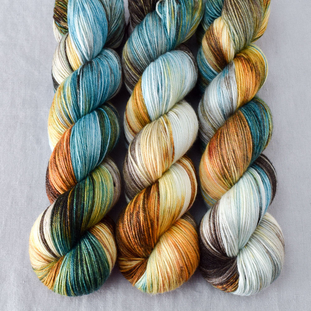 Lost Treasure - Miss Babs Tarte wool blend sock yarn