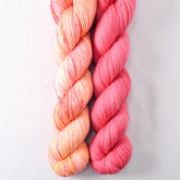 Lotus, Spotted Flowers - Miss Babs 2-Ply Duo