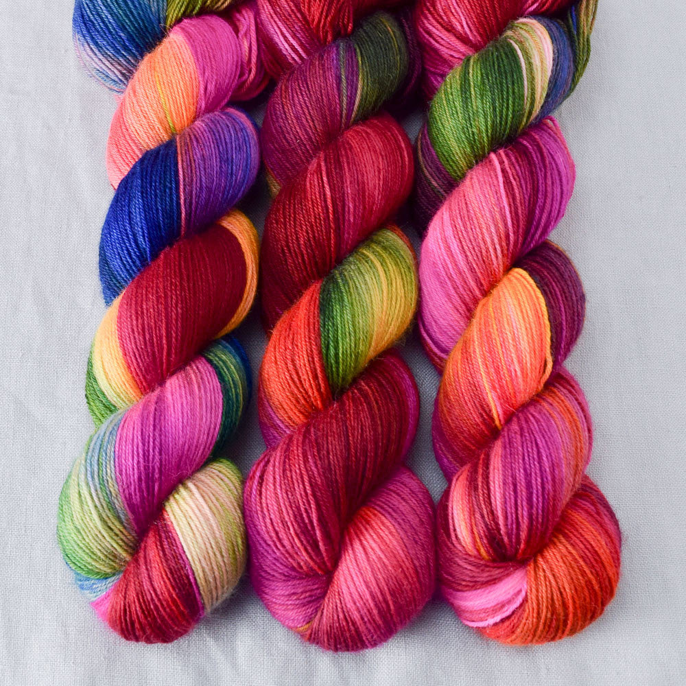 Mad Hatter - Miss Babs Katahdin 437 superwash BFL wool yarn