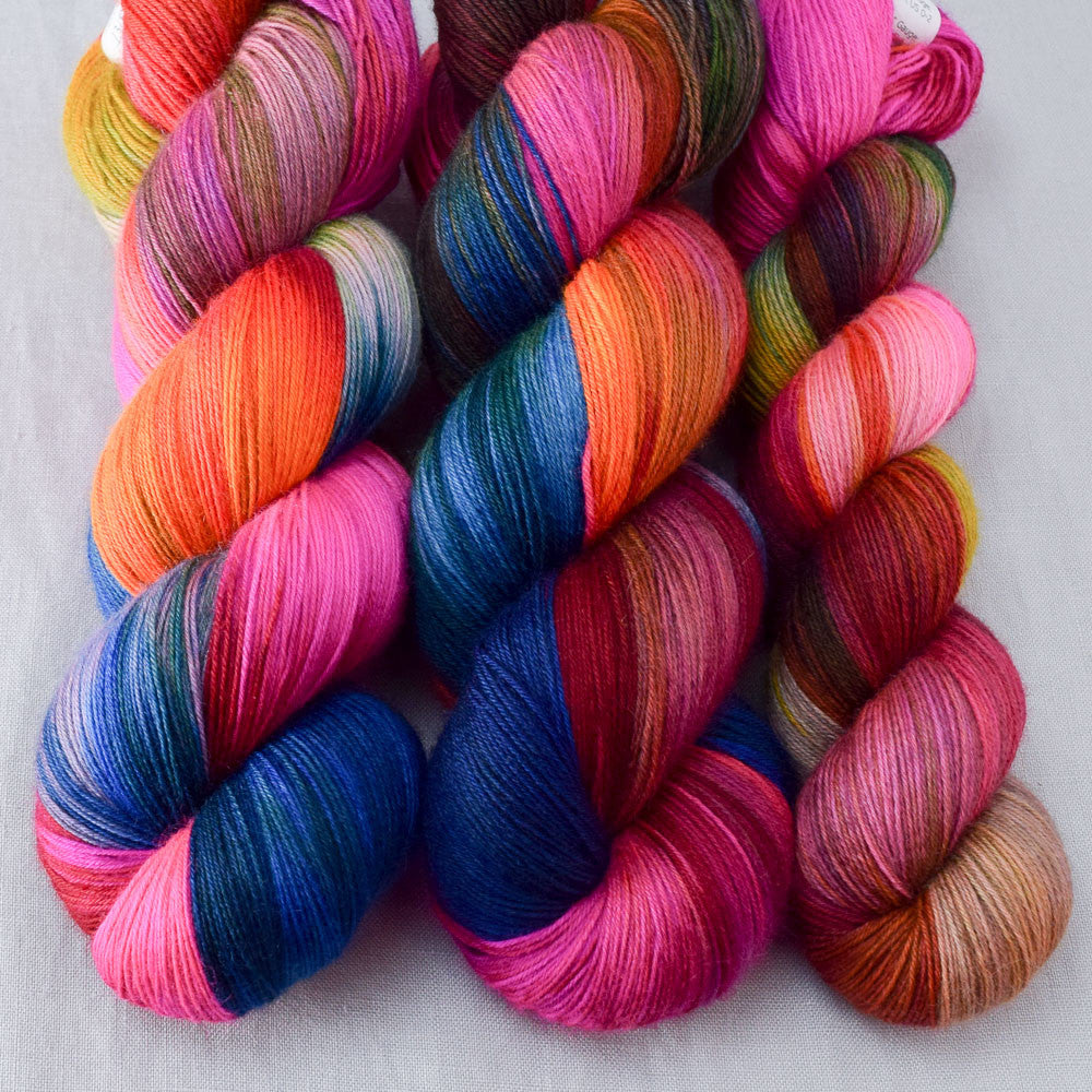 Mad Hatter Partial Skeins - Miss Babs Katahdin yarn
