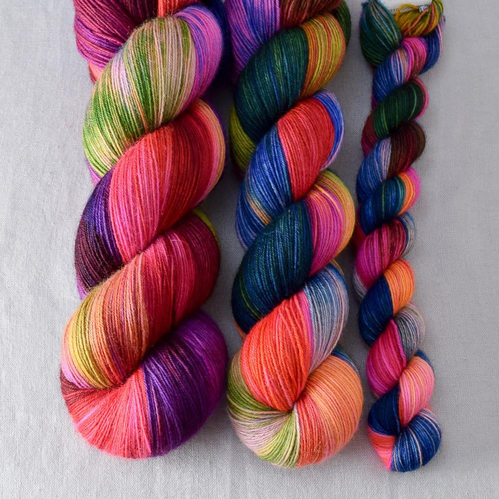 Mad Hatter Partial Skeins - Miss Babs Katahdin yarn