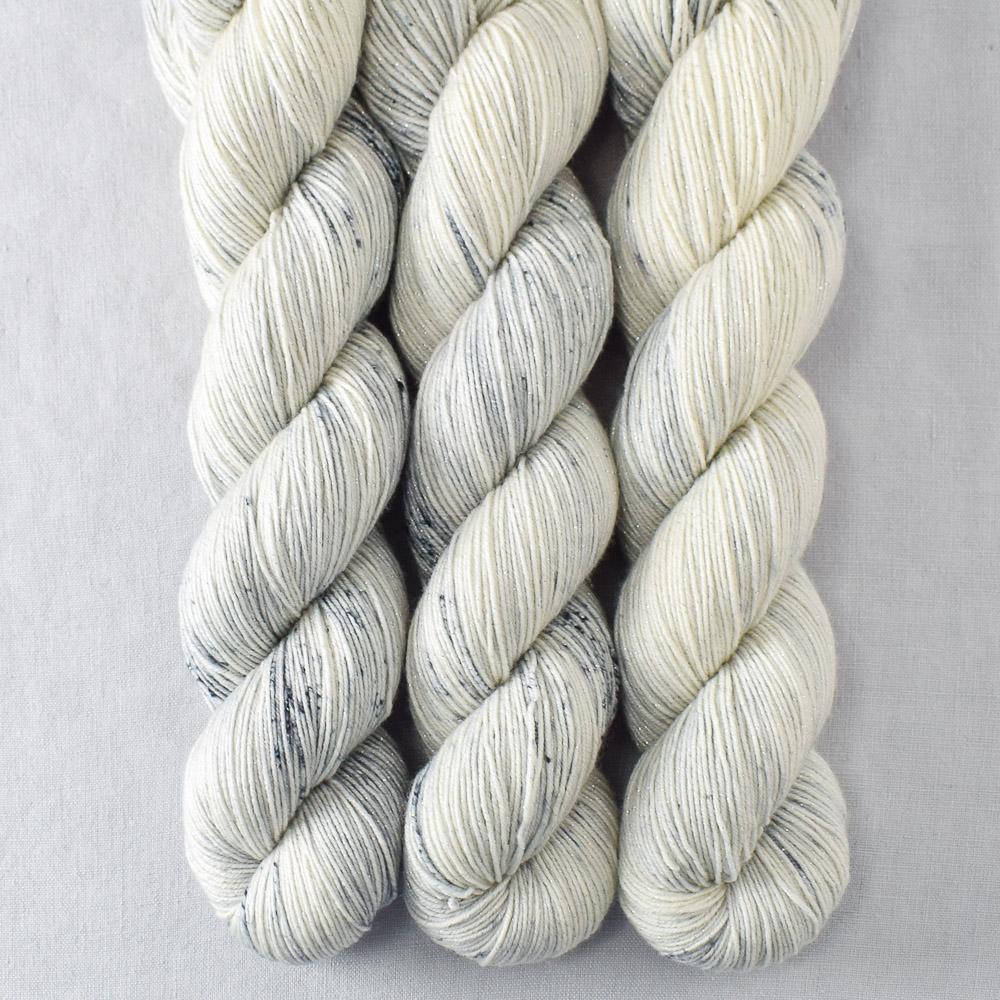 Magnesite - Miss Babs Estrellita fingering weight superwash merino and Lurex yarn
