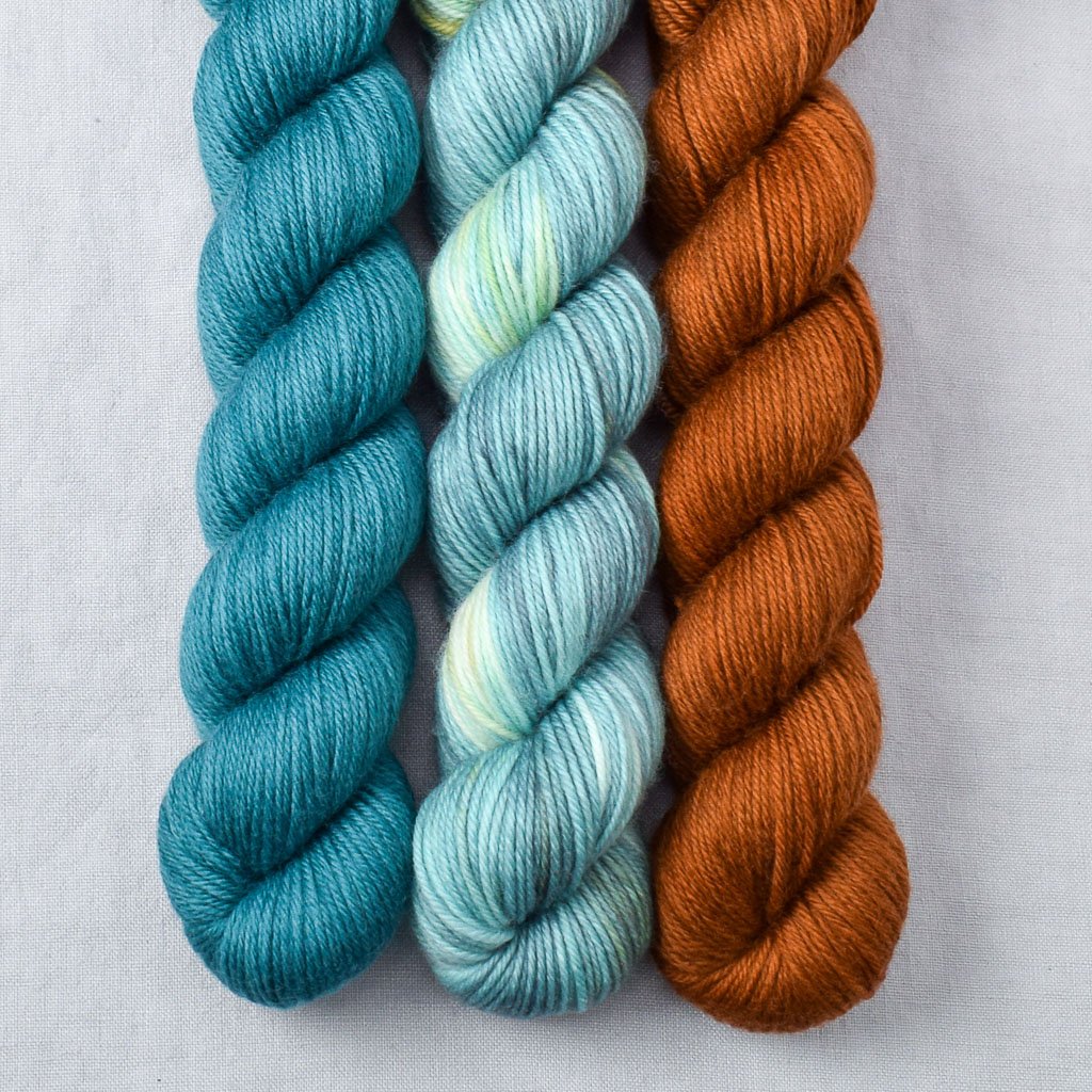 Mantis, Rainforest, Roasted Pumpkin - Miss Babs Yowza Mini Trio