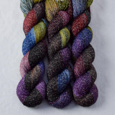 Masquerade - Miss Babs Estrellita fingering weight superwash merino and Lurex yarn