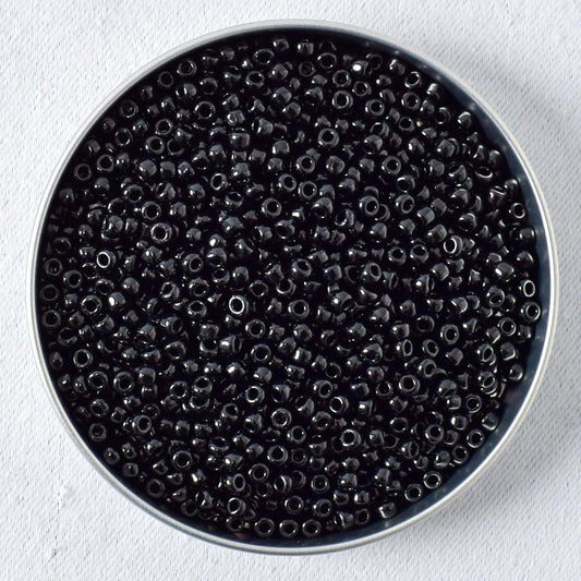 Matsuno Seed Beads - Black - Miss Babs Notions