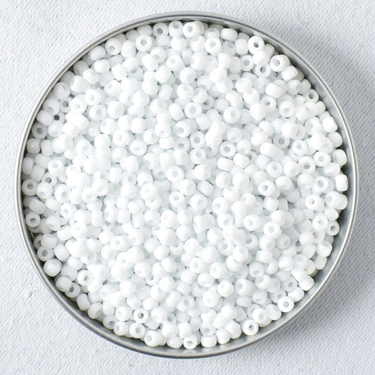 Matsuno Seed Beads - White - Miss Babs Notions