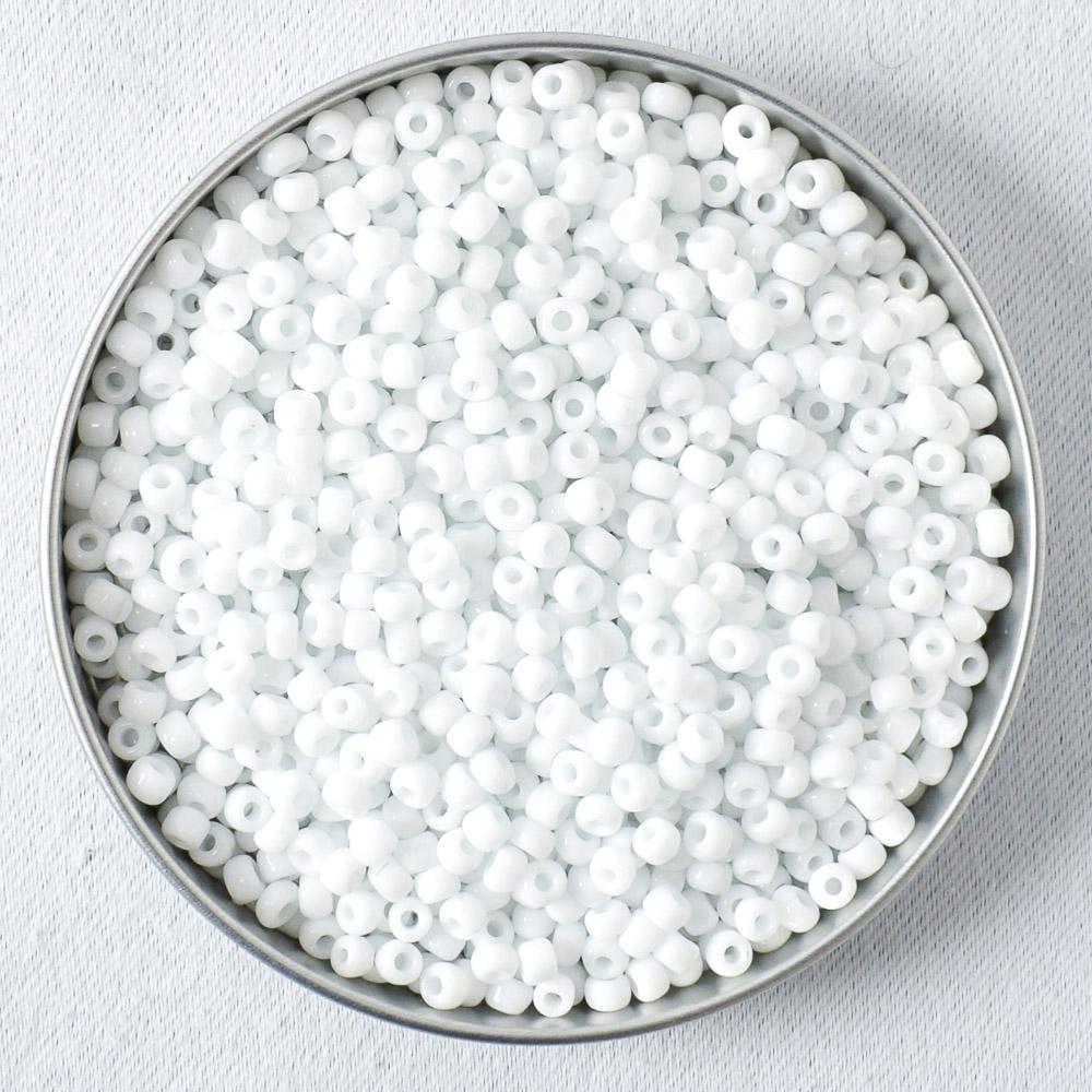 Matsuno Seed Beads - White - Miss Babs Notions