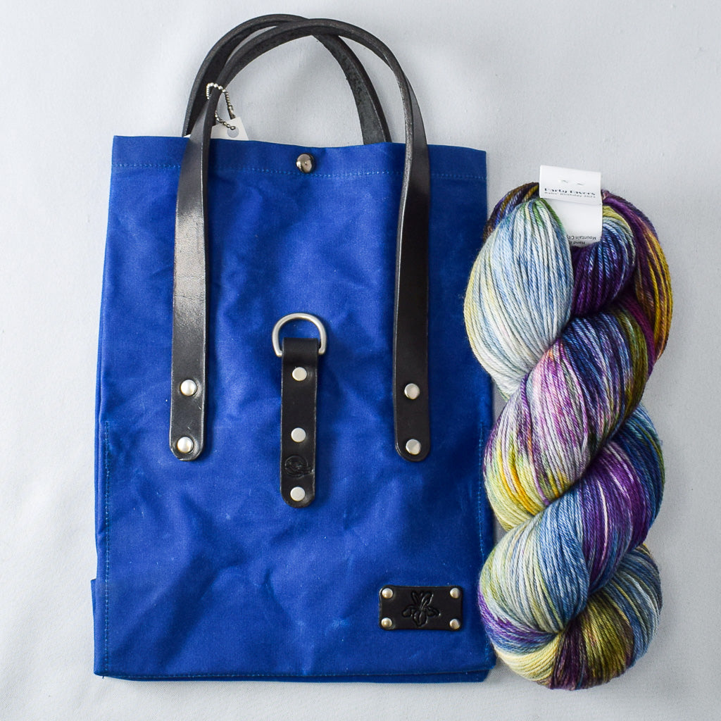 Miss Babs x Blue Spring Craft Summer 2021 - Bright Blue On the Go with Black Leather and Party Favors