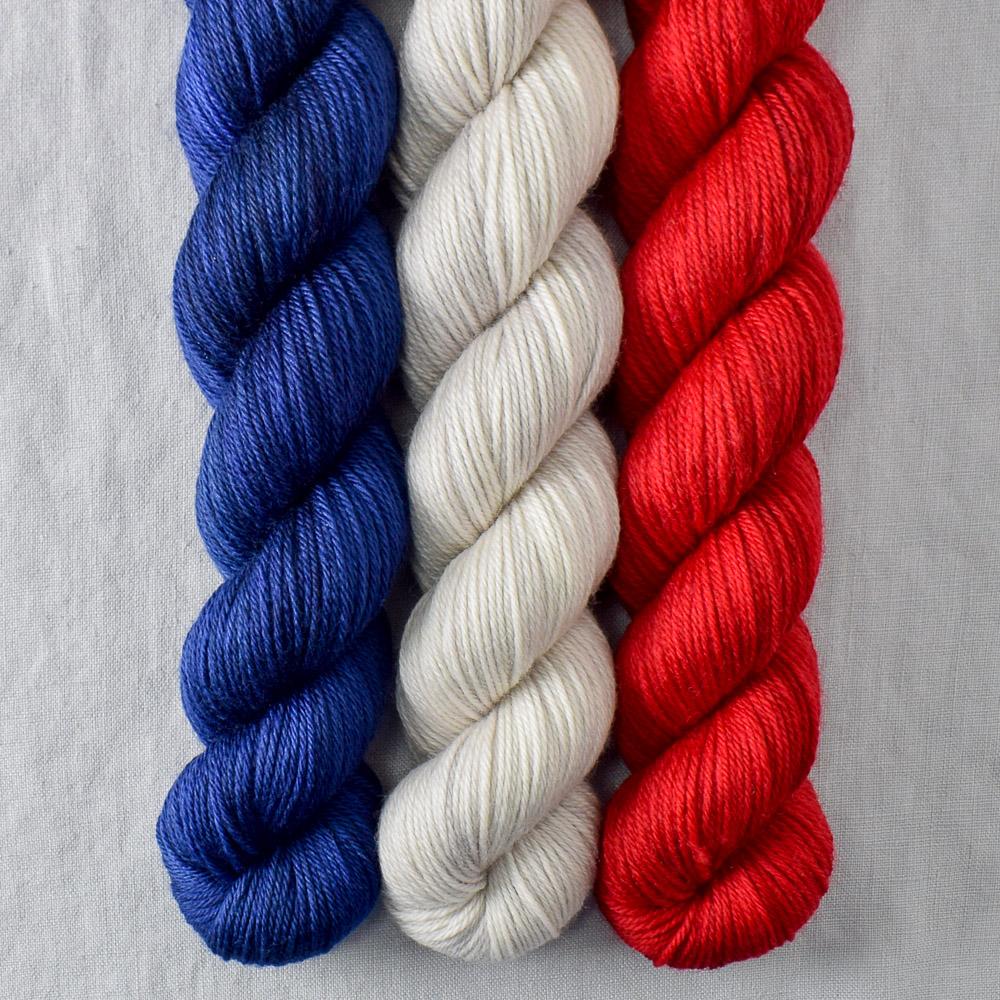 McHales, Scarlet Letter, White Peppercorn - Miss Babs Yowza Mini Trio