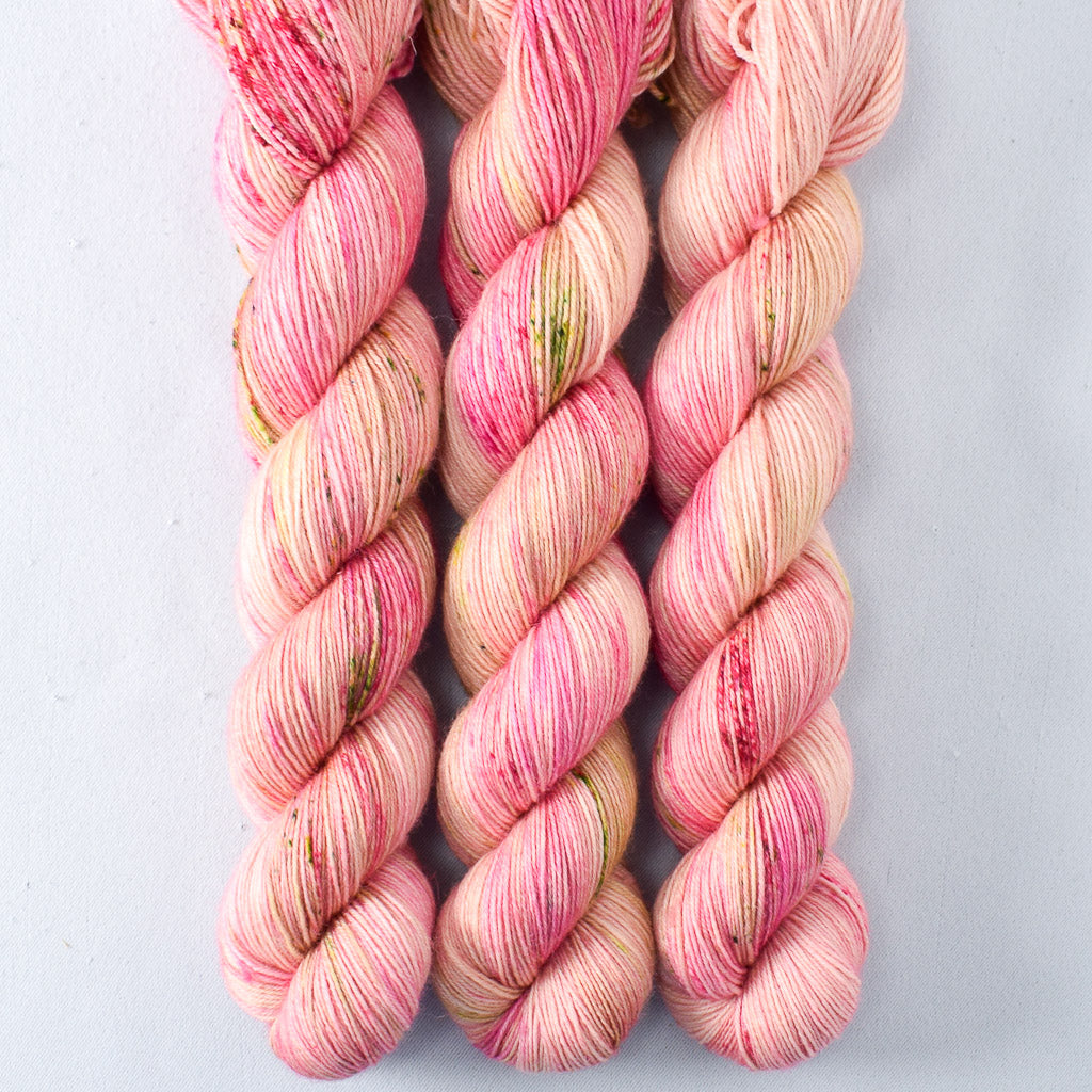 Mellow Apricot - Miss Babs Katahdin 437 superwash BFL wool yarn