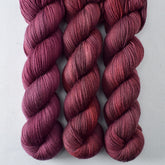 Merlot - Miss Babs Yummy 2-Ply superwash Merino wool yarn