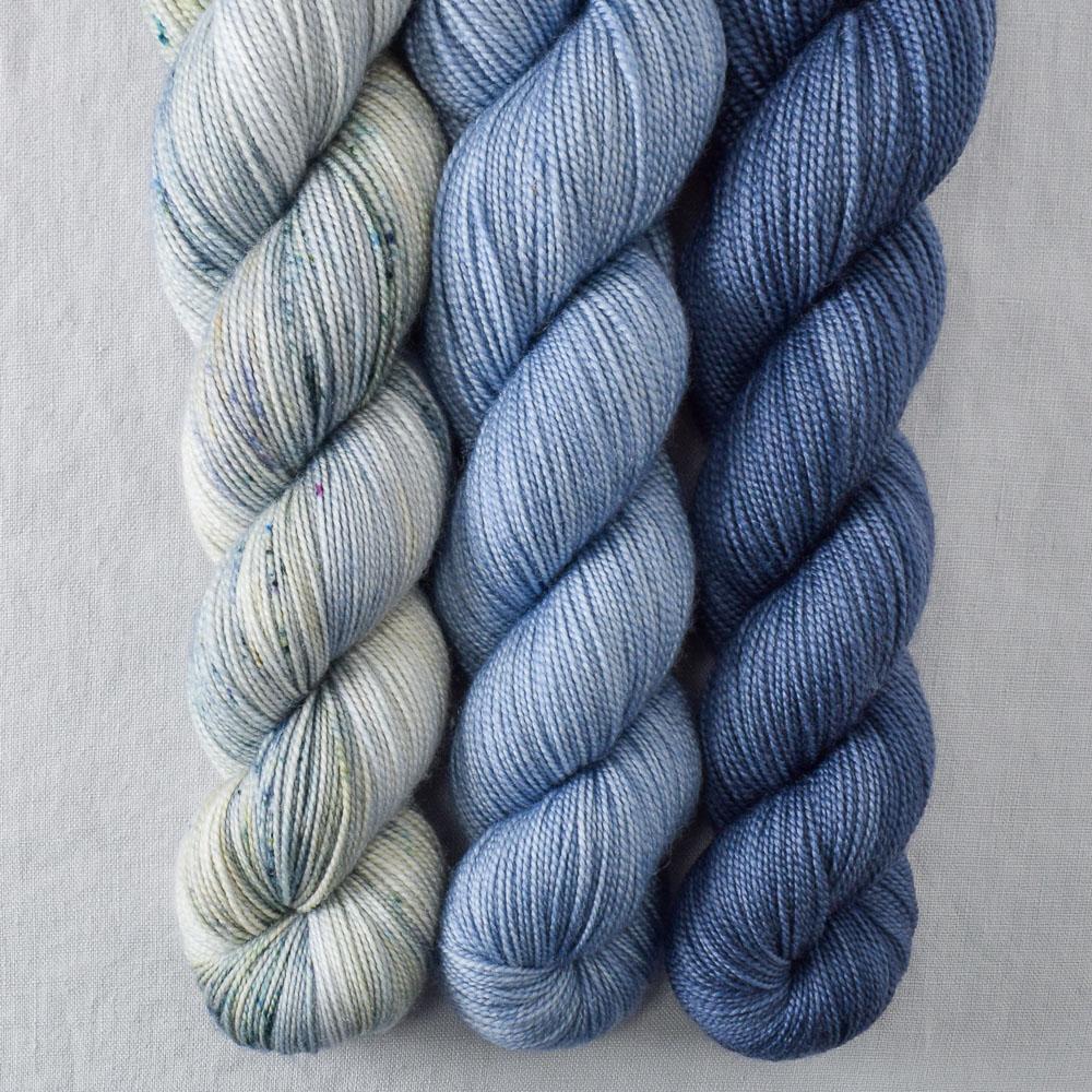 Migration, Stonewashed, Stowaway - Miss Babs Yummy 2-Ply Trio