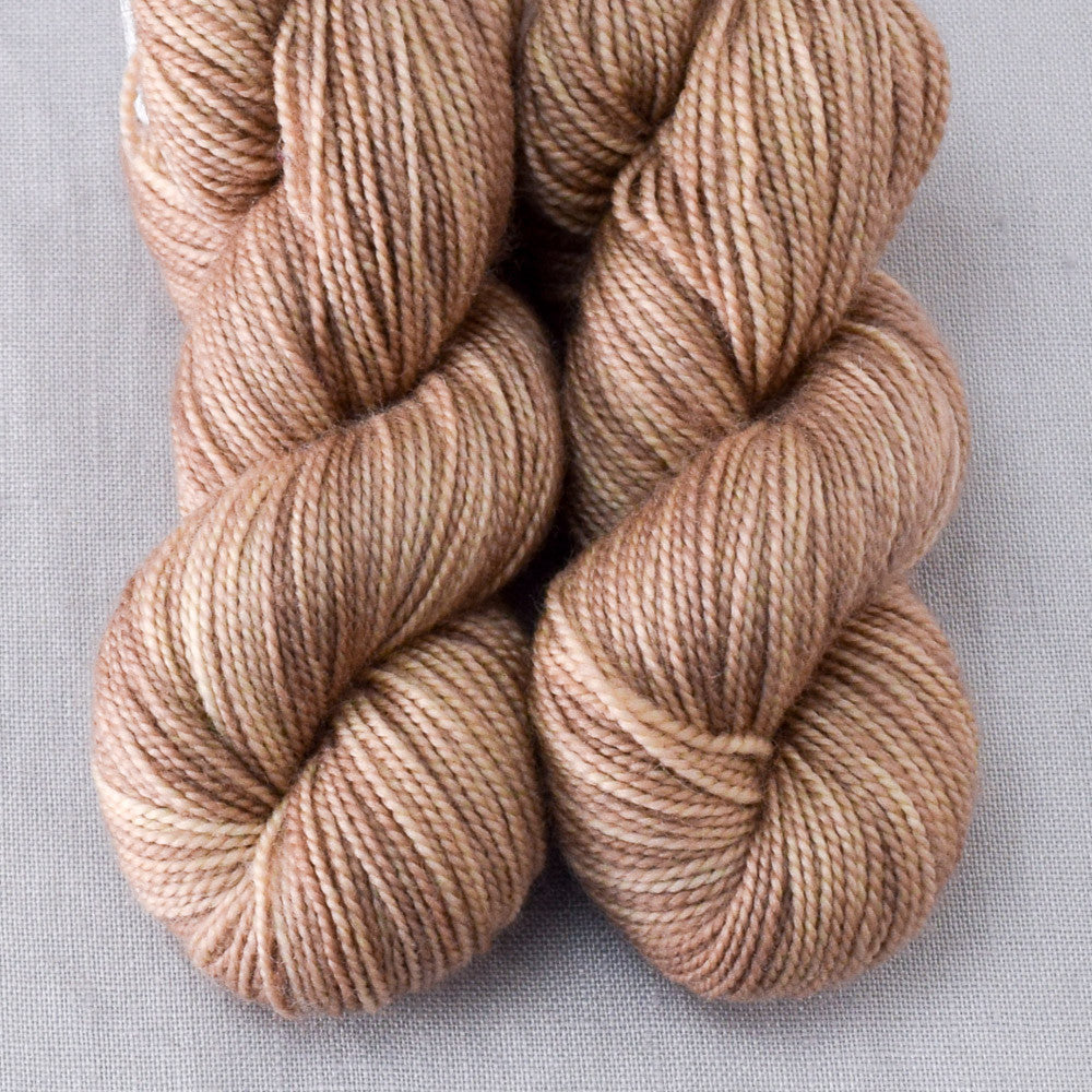 Milk Chocolate - Miss Babs Yummy 2-Ply Toes superwash Merino wool yarn
