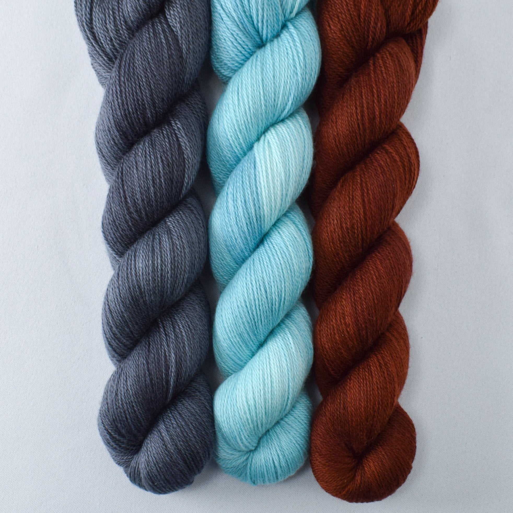 Mindful, Pewter, Russet - Caroline Trio - Babette