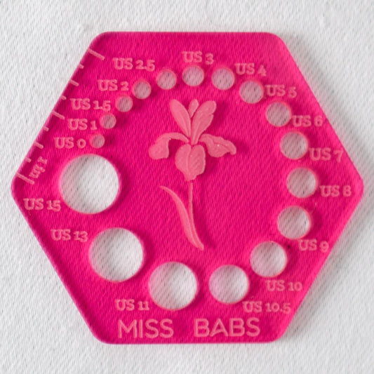 Miss Babs Needle Gauge Number 6 -- Pink - Miss Babs Notions