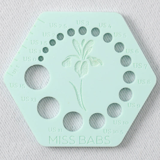 Miss Babs Needle Gauge Spearmint - Miss Babs Notions