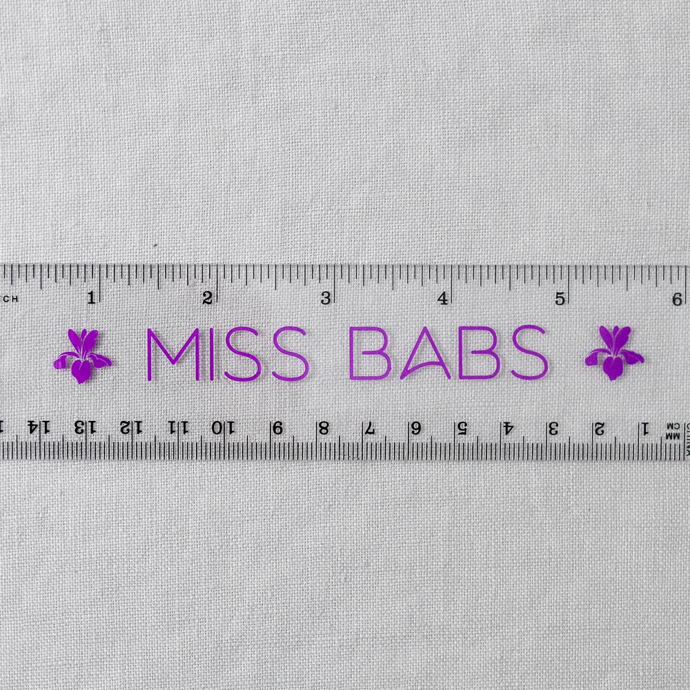 Miss Babs Ruler - Miss Babs Notions