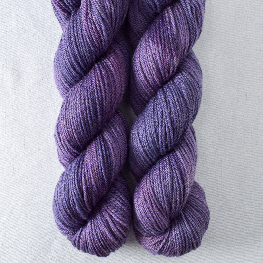 Moondrop Grapes - Miss Babs Killington wool and silk blend yarn