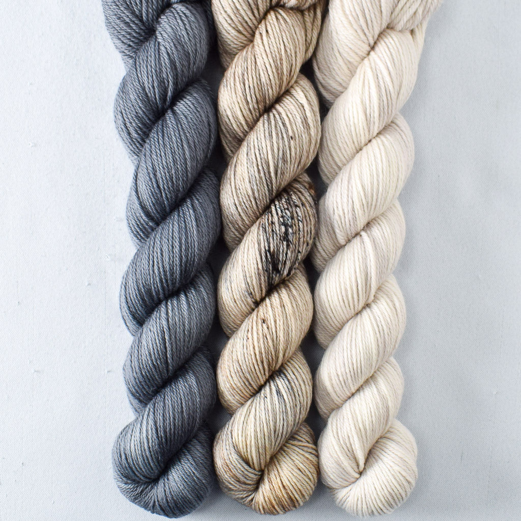 Moonscape, Rock Sparrow, White Peppercorn - Miss Babs Yowza Mini Trio