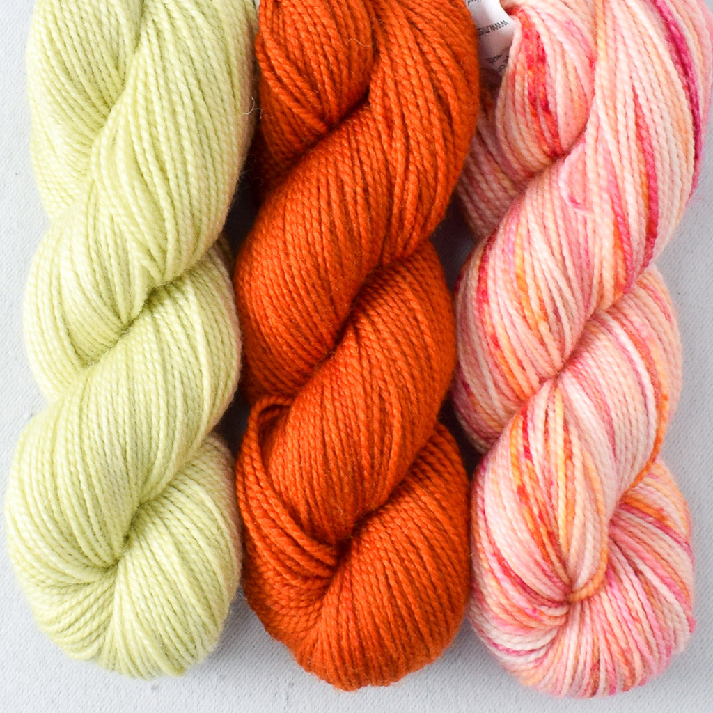 Mystery Gnome Set: Lacewing, Supernova, Spotted Flowers - Miss Babs Toe Trio