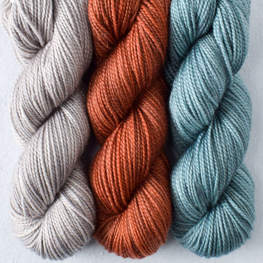 Mystery Gnome Trio: Beechwood, Paprika, Watery Tart - Miss Babs Toe Trio