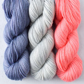 Mystery Gnome Trio: Blue Mussel, Frozen, Dahlia - Miss Babs Toe Trio