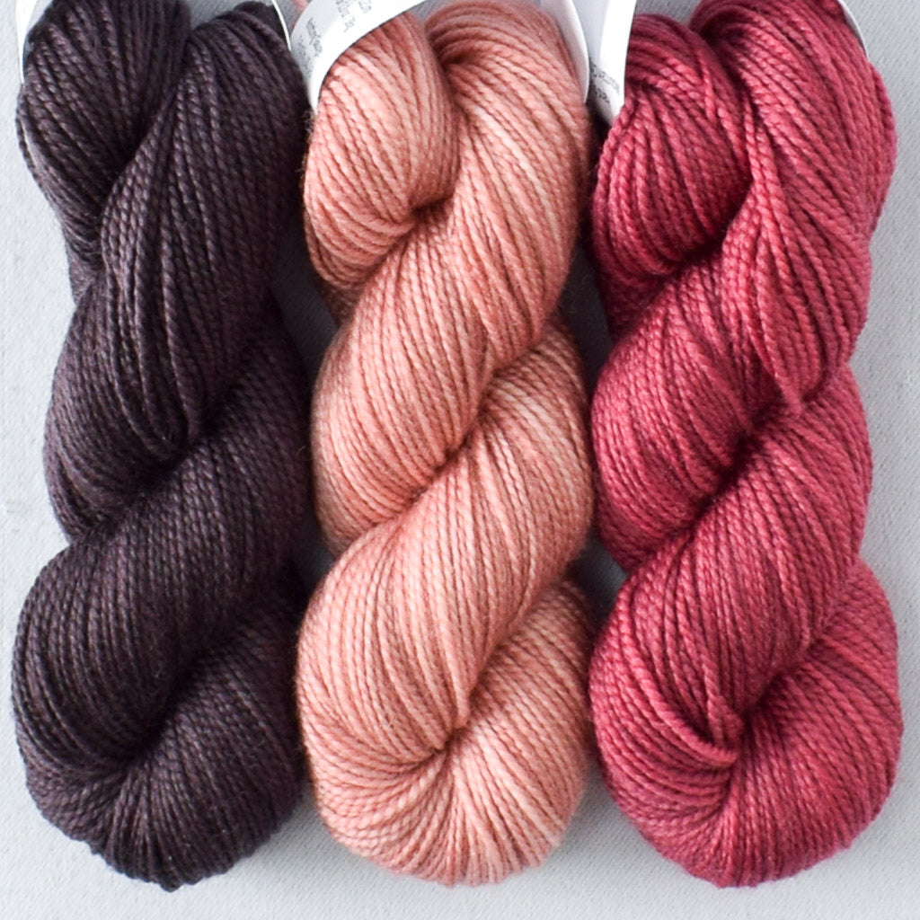 Mystery Gnome Trio: Cacao, Abiquiu, Smooch - Miss Babs Toe Trio