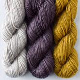 Mystery Gnome Trio: Fleur de Sel, Cat Tail, Antique Brass - Miss Babs Toe Trio