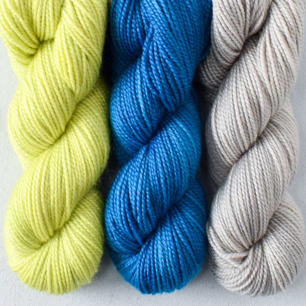 Mystery Gnome Trio: Ginkgo, Echo, Fleur de Sel - Miss Babs Toe Trio
