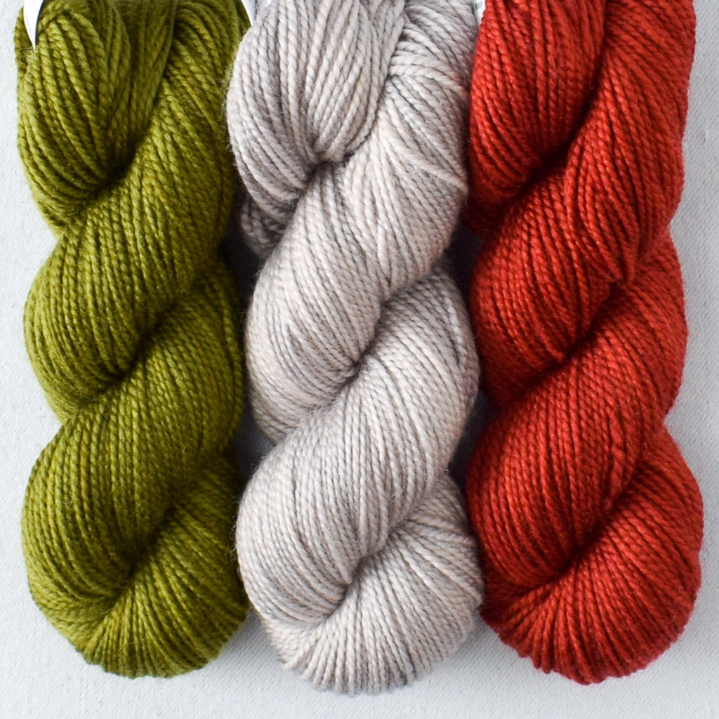 Mystery Gnome Trio: Moss, Beechwood, Vlads - Miss Babs Toe Trio