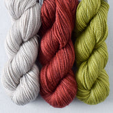 Mystery Gnome Trio: Oyster, Corset, Fiddlehead - Miss Babs Toe Trio