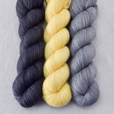 Naples, Pewter, Slate - Miss Babs Yummy 2-Ply Trio