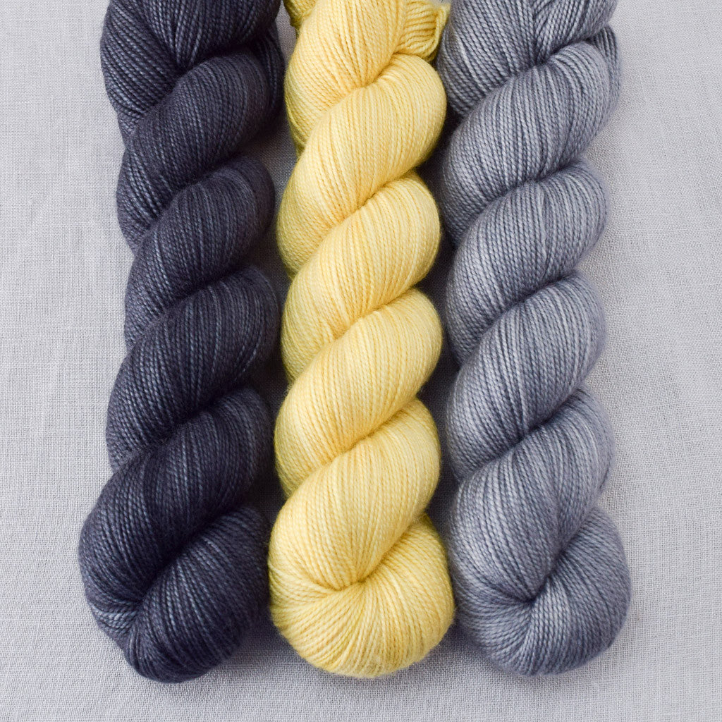 Naples, Pewter, Slate - Miss Babs Yummy 2-Ply Trio