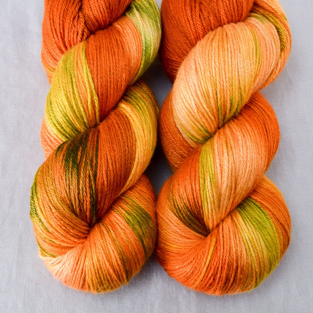 Nasturtiums - Miss Babs Big Silk wool and silk blend yarn