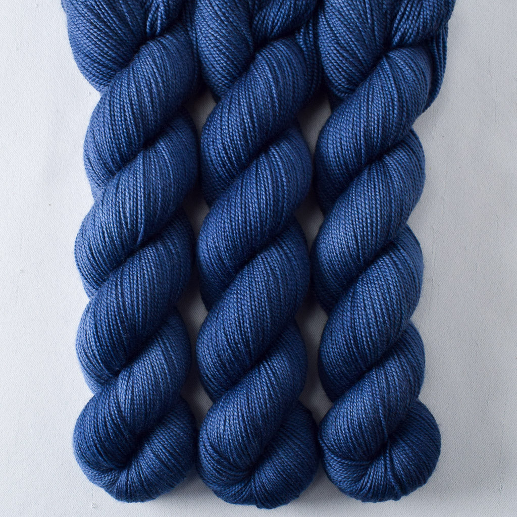 Navy - Miss Babs Yummy 2-Ply superwash Merino wool yarn