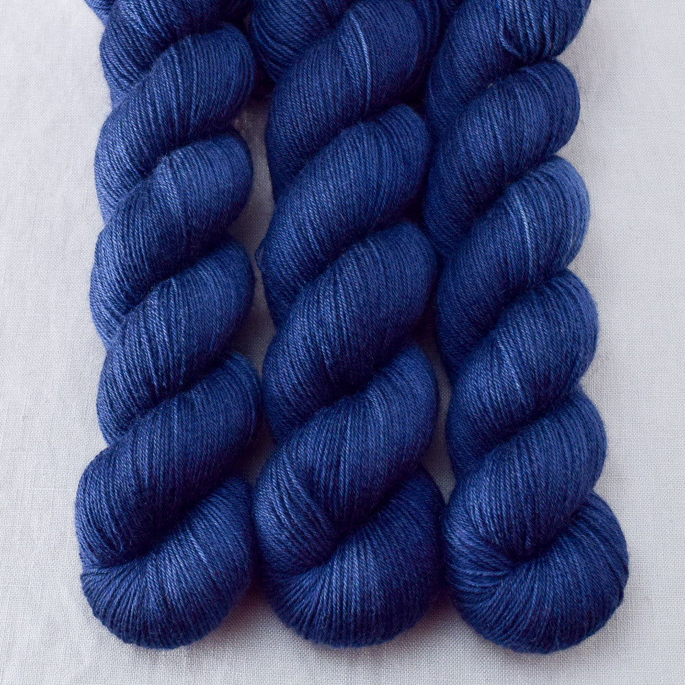 Navy - Miss Babs Katahdin 437 superwash BFL wool yarn