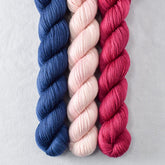 Navy, Sugar, Zinfandel - Miss Babs Yowza Mini Trio