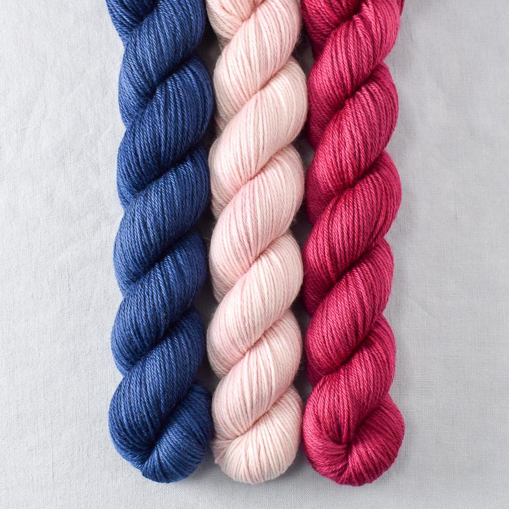 Navy, Sugar, Zinfandel - Miss Babs Yowza Mini Trio
