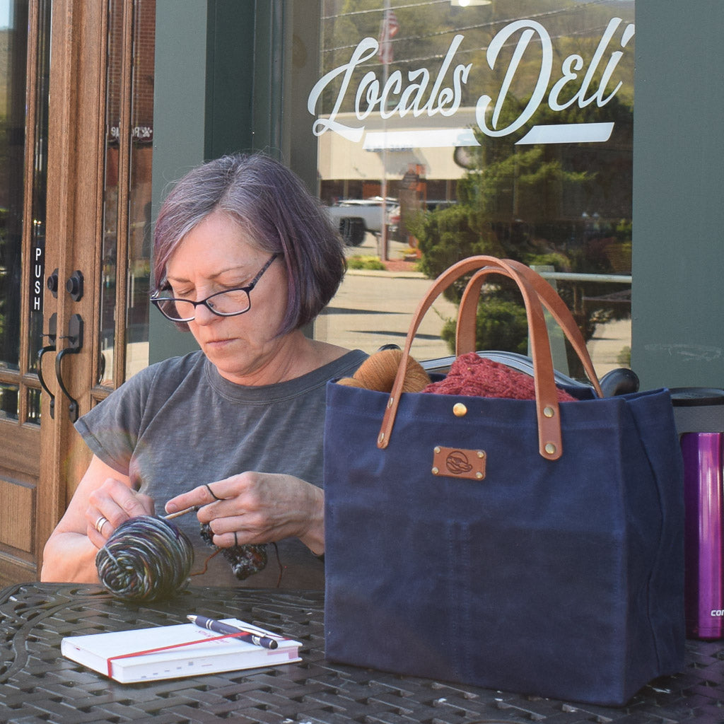 Navy Blue Bag No. 7 - The Project Tote