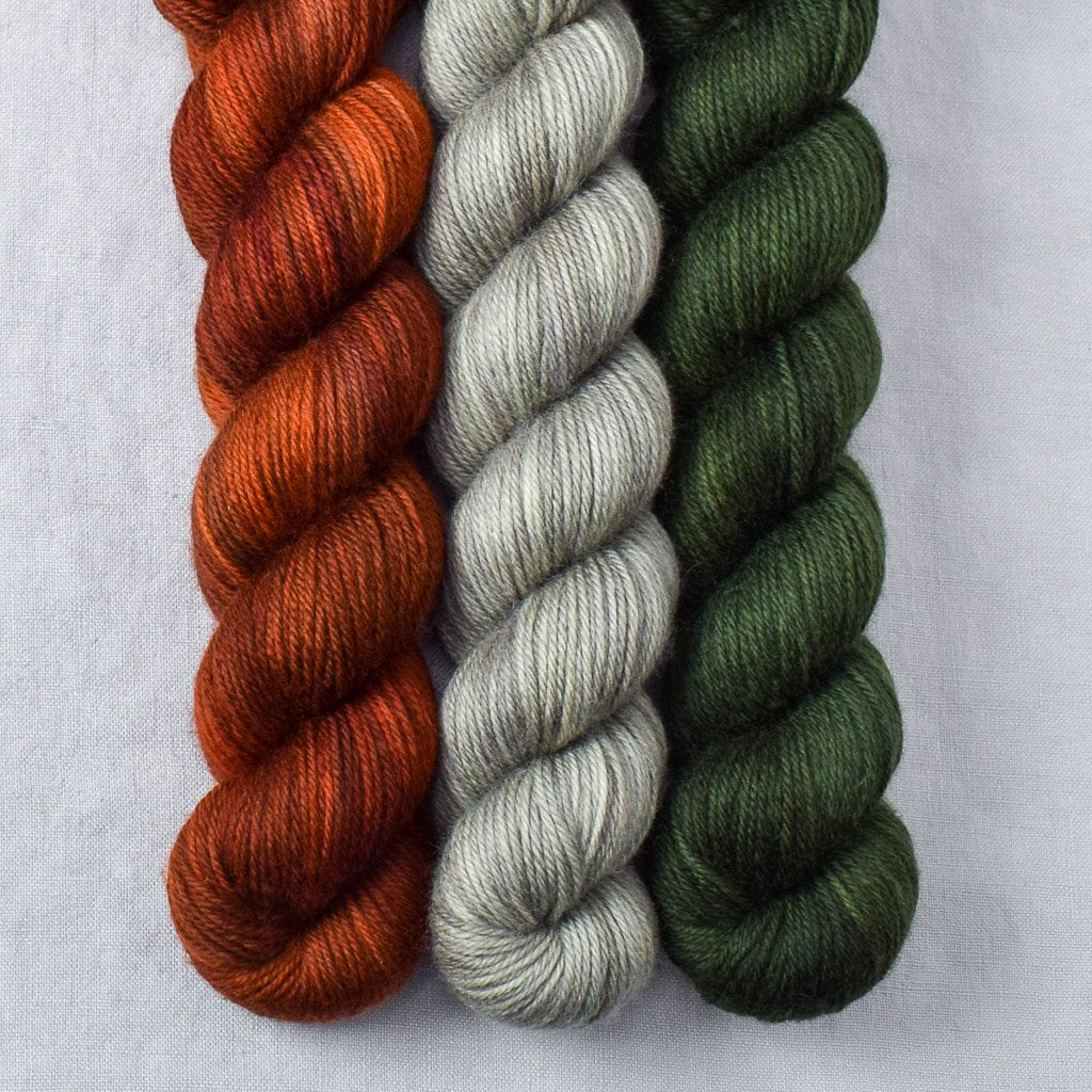 Nori, Russet, gw-6, Sycamore - Miss Babs Yowza Mini Trio