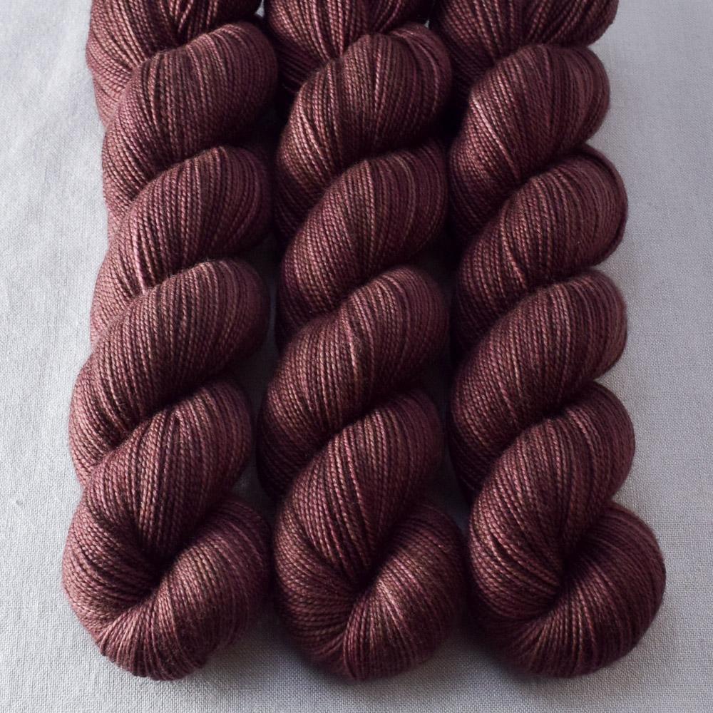 Nutmeg - Miss Babs Yummy 2-Ply superwash Merino wool yarn