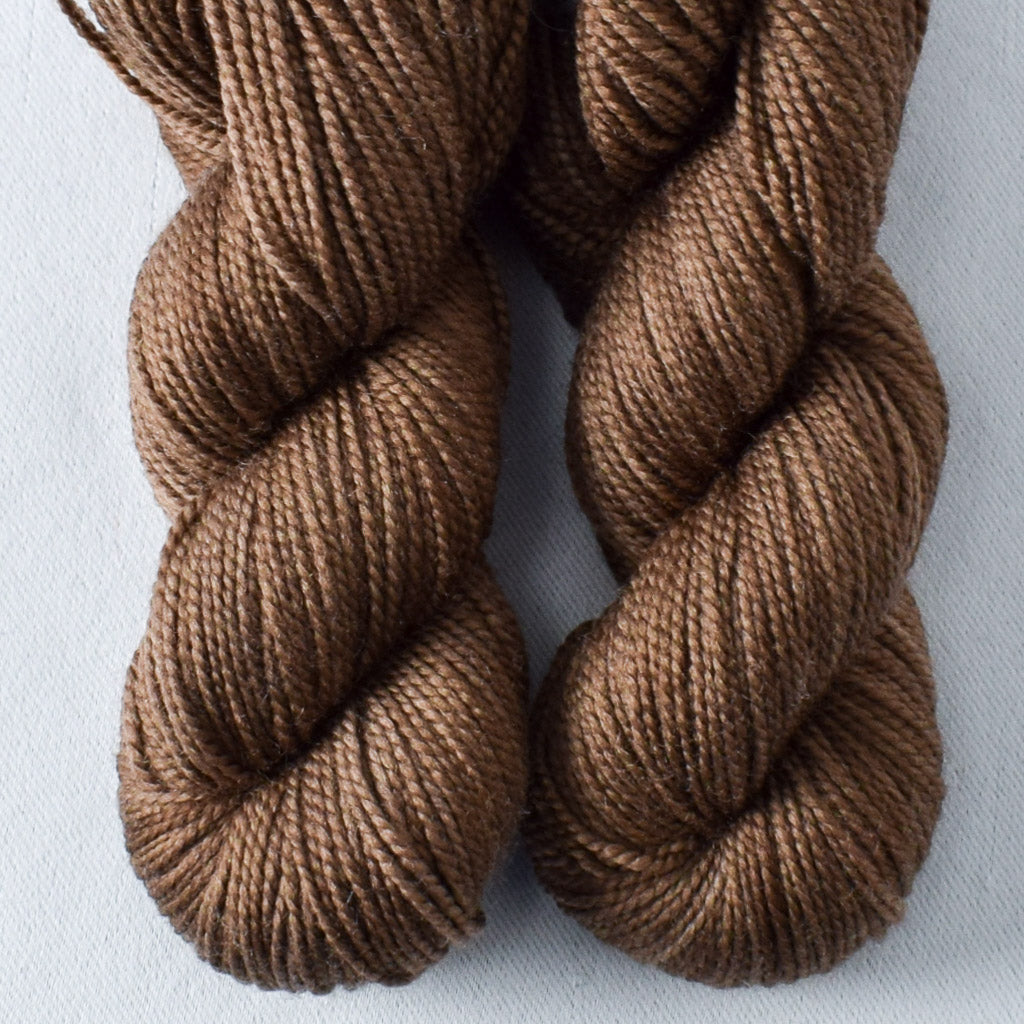 Oak - Miss Babs Yummy 2-Ply Toes superwash Merino wool yarn