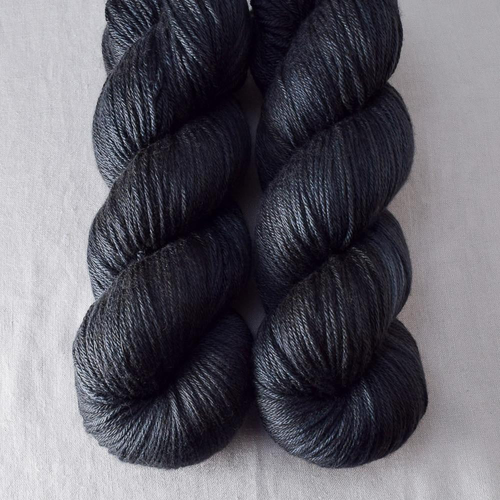 Obsidian - Miss Babs Big Silk wool and silk blend yarn