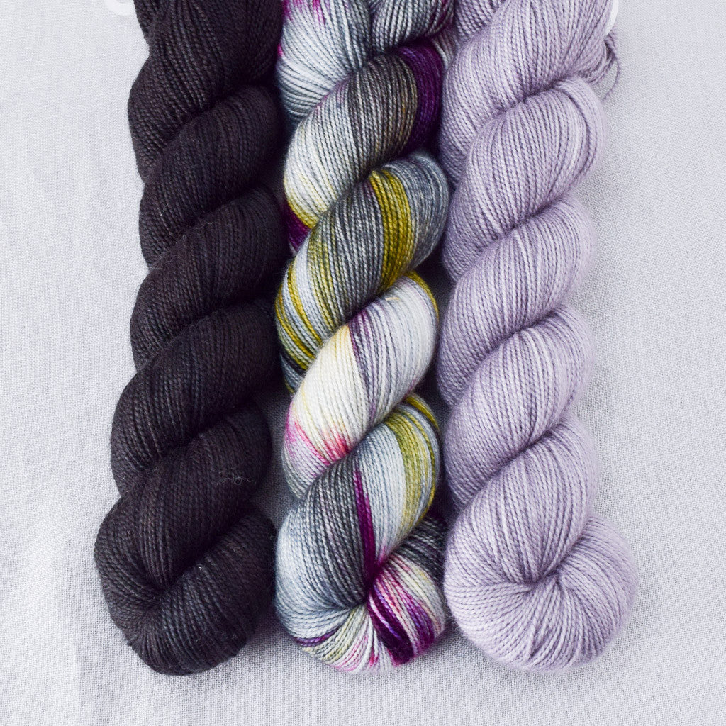 Obsidian, Provence, Zombie Prom - Miss Babs Yummy 2-Ply Trio