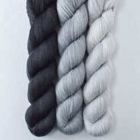Obsidian, Quicksilver, Slate - Miss Babs Caroline Trio