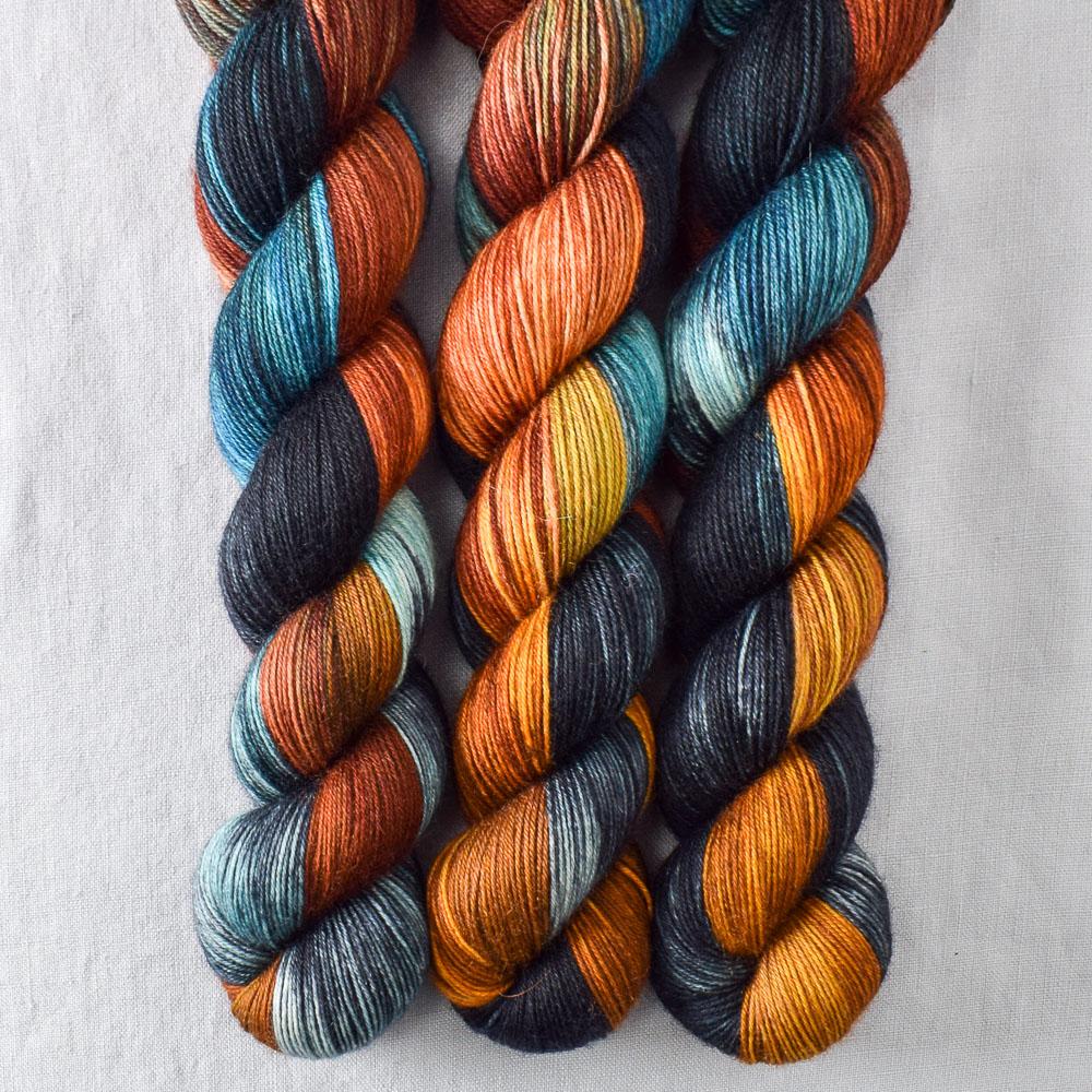 Ocean Jasper - Miss Babs Katahdin 437 superwash BFL wool yarn