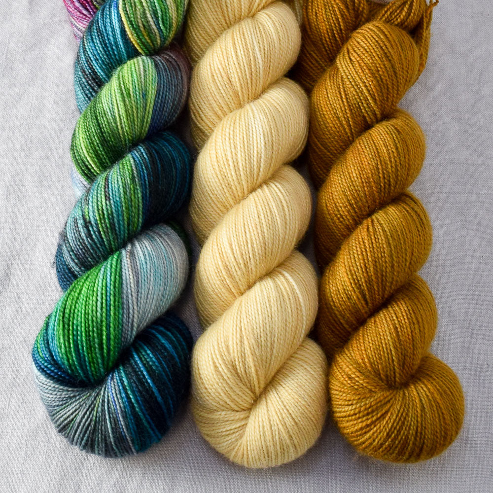 Old Gold, Wheaten, Zombie Games - Yummy 2-Ply Trio