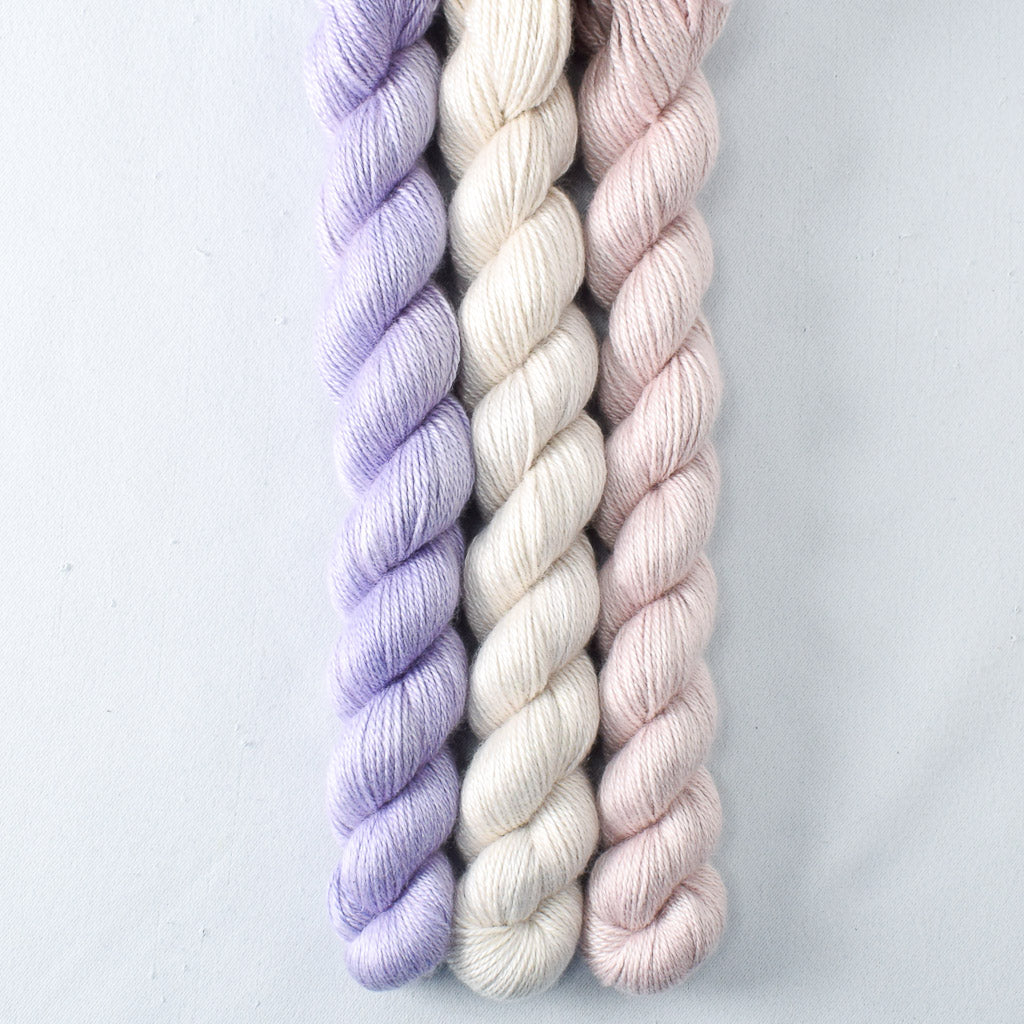 Orchid, Softly, White Peppercorn - Miss Babs Sojourn Trio